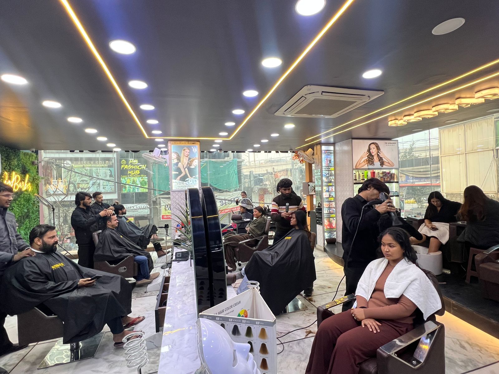 GodBarber salon interior